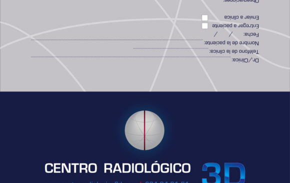 Díptico Centro Radiológico 3D